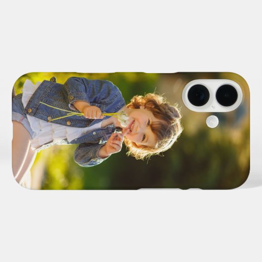 Aangepaste foto aangepast Case-Mate iPhone case (Achterkant (horizontaal))