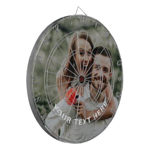 Aangepaste foto-aangepast Dart Board Dartbord (Voorkant Links)