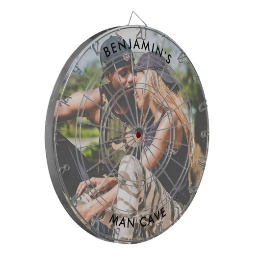 Aangepaste foto-aangepast Dart Board Dartbord (Voorkant Links)