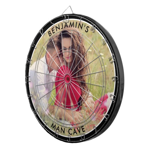 Aangepaste foto-aangepast Dart Board Dartbord (Voorkant Rechts)
