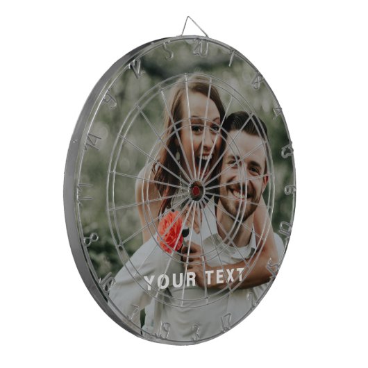 Aangepaste foto-aangepast Dart Board Dartbord (Voorkant Links)