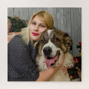 Aangepaste foto aangepast dubbel Afbeelding Legpuzzel