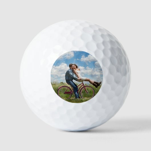 Aangepaste foto aangepast golfballen (Voorkant)