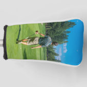 Aangepaste foto aangepast golfheadcover (Voorkant)