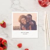 Aangepaste foto Aangepast huwelijk Servet (Insitu)