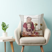 Aangepaste foto Aangepast Ik hou van oma Kussen (Stoel)