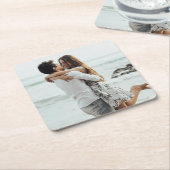 Aangepaste foto aangepast kartonnen onderzetters (Schuin)