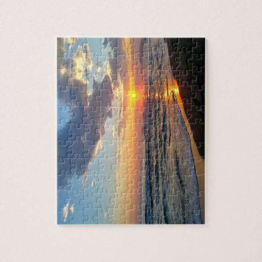 Aangepaste foto aangepast legpuzzel (Verticaal)