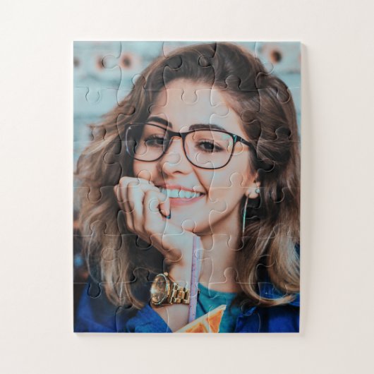 Aangepaste foto aangepast legpuzzel (Verticaal)