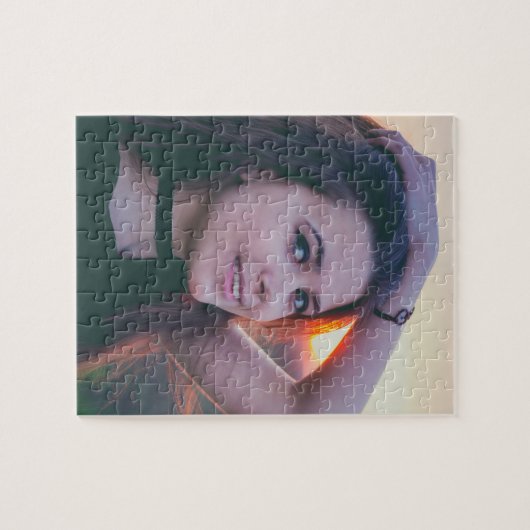 Aangepaste foto aangepast legpuzzel (Horizontaal)