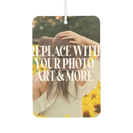 Aangepaste foto aangepast luchtverfrisser (Voorkant)