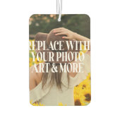 Aangepaste foto aangepast luchtverfrisser (Achterkant)