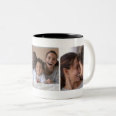 Aangepaste foto aangepast microgram tweekleurige koffiemok (Voorkant rechts)