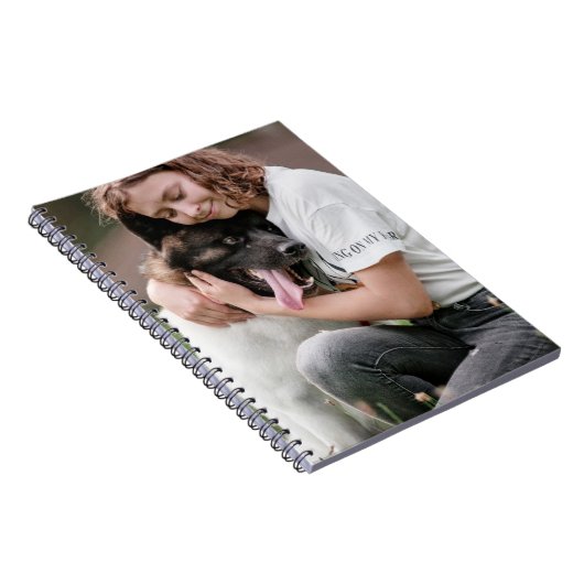 Aangepaste foto aangepast notitieboek (Rechterzijde)