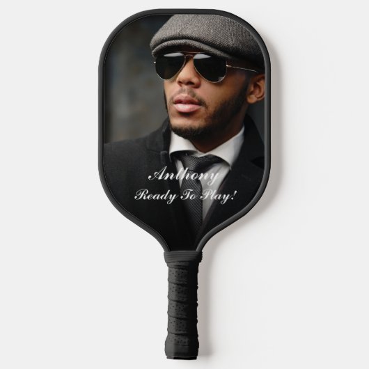 Aangepaste foto aangepast pickleball paddle (Achterkant)