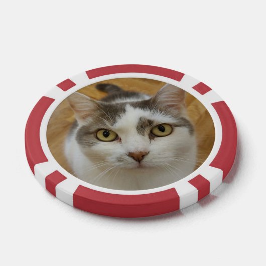 Aangepaste foto aangepast poker chips (Enkel)