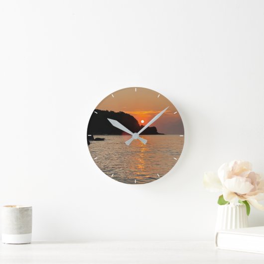 Aangepaste foto aangepast pols ronde klok (Huis)