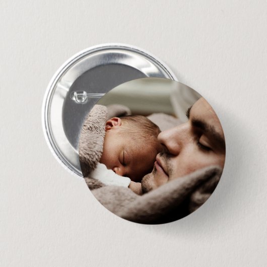 Aangepaste foto aangepast ronde button 5,7 cm (Voorkant /achterkant)