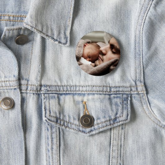Aangepaste foto aangepast ronde button 5,7 cm (In situ)