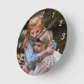 Aangepaste foto aangepast ronde klok (Hoek)