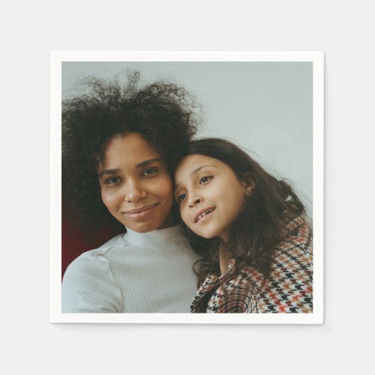 Aangepaste foto aangepast servet (Voorkant)