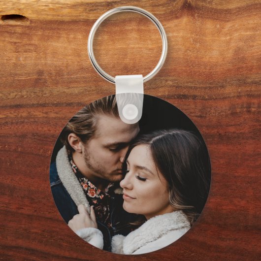 Aangepaste foto aangepast sleutelhanger (Voorkant)
