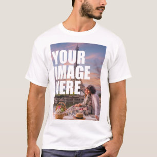 Aangepaste foto aangepast t-shirt