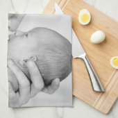 Aangepaste foto aangepast theedoek (Quarter Fold)