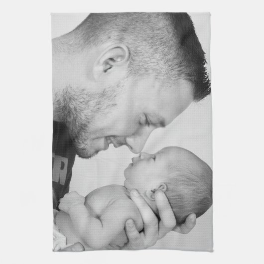 Aangepaste foto aangepast theedoek (Verticaal)