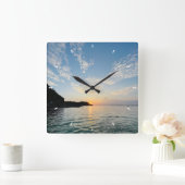 Aangepaste foto aangepast vierkante klok (Huis)