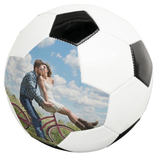 Aangepaste foto aangepast voetbal (Drie kwart)