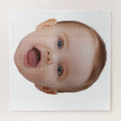 Aangepaste foto, aangepaste foto gezicht legpuzzel (Horizontaal)