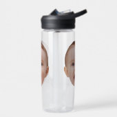 Aangepaste foto, aangepaste foto gezicht waterfles (Links)
