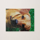 Aangepaste foto Aangepaste hond Jigzaag Puzzle Legpuzzel (Horizontaal)