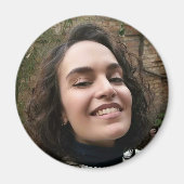 Aangepaste foto-aangepaste koelkast magneet (Voorkant)