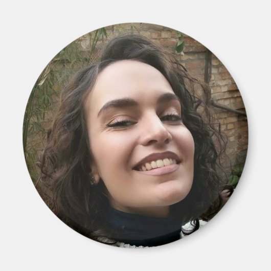 Aangepaste foto-aangepaste koelkast magneet (Voorkant)