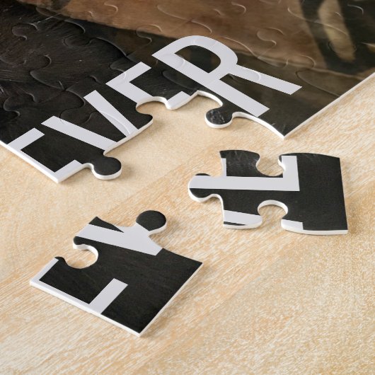 Aangepaste foto Aangepaste naam Beste ooit jigzaag Legpuzzel (Zijkant)