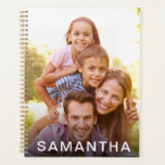 Aangepaste foto Aangepaste naam Planner<br><div class="desc">De gepersonaliseerde planners maken een groot geschenk voor om het even welk persoon. Geef een persoonlijke foto en naam om een unieke gave te maken voor kerst,  verjaardagen of andere speciale gelegenheden.</div>