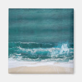 Aangepaste foto Aangepaste reisvriend Modern Magneet (Voorkant)