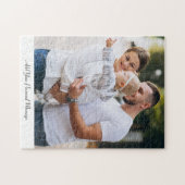 Aangepaste foto - Aangepaste tekst Legpuzzel (Horizontaal)