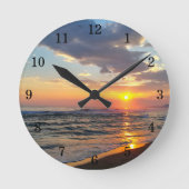 Aangepaste foto-aangepaste wandklok (Voorkant)