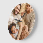 Aangepaste foto-aangepaste wandklok (Hoek)