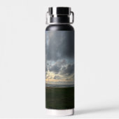 Aangepaste foto-aangepaste wandklok waterfles (Achterkant)