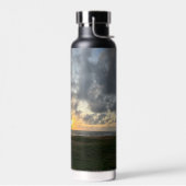 Aangepaste foto-aangepaste wandklok waterfles (Links)