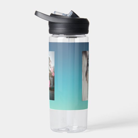 Aangepaste foto-aangepaste waterfles (Rechts)