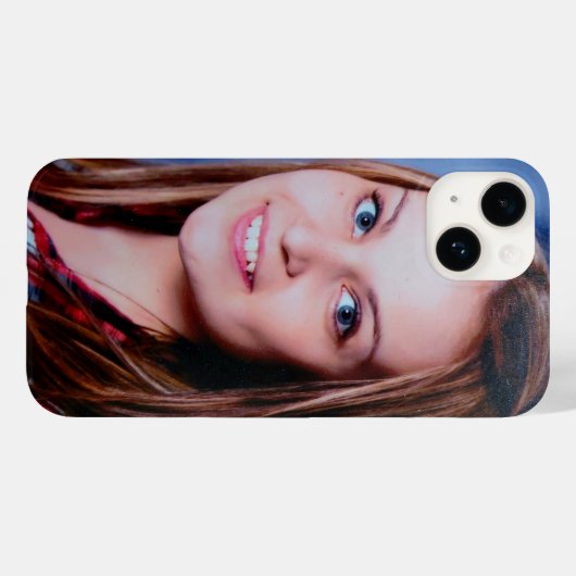 Aangepaste foto aanpasbaar Case-Mate iPhone case (Achterkant (horizontaal))