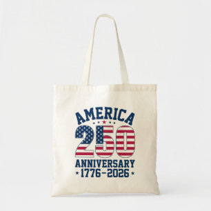 Aangepaste foto (achterzijde) Sterk Eenvoudig Amer Tote Bag