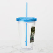 Aangepaste Foto Acryl Drink Tumbler Drinkbeker (Rechts)