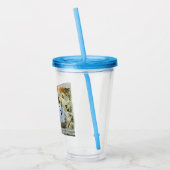 Aangepaste Foto Acryl Drink Tumbler Drinkbeker (Links)