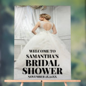 Aangepaste Foto Acryl Vrijgezellenfeest Welkomstbo Acryl Bord (Neutraal)